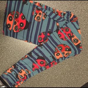 EUC Lularoe Ladybug Leggings Size TC!